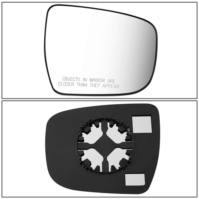 DNA Motoring OEM-MG-0441 963654BA0A OE Style Right Side Mirror Glass Compatible with 15-18 Murano / 17-19 Pathfinder / 14-19 Rogue - Image 5